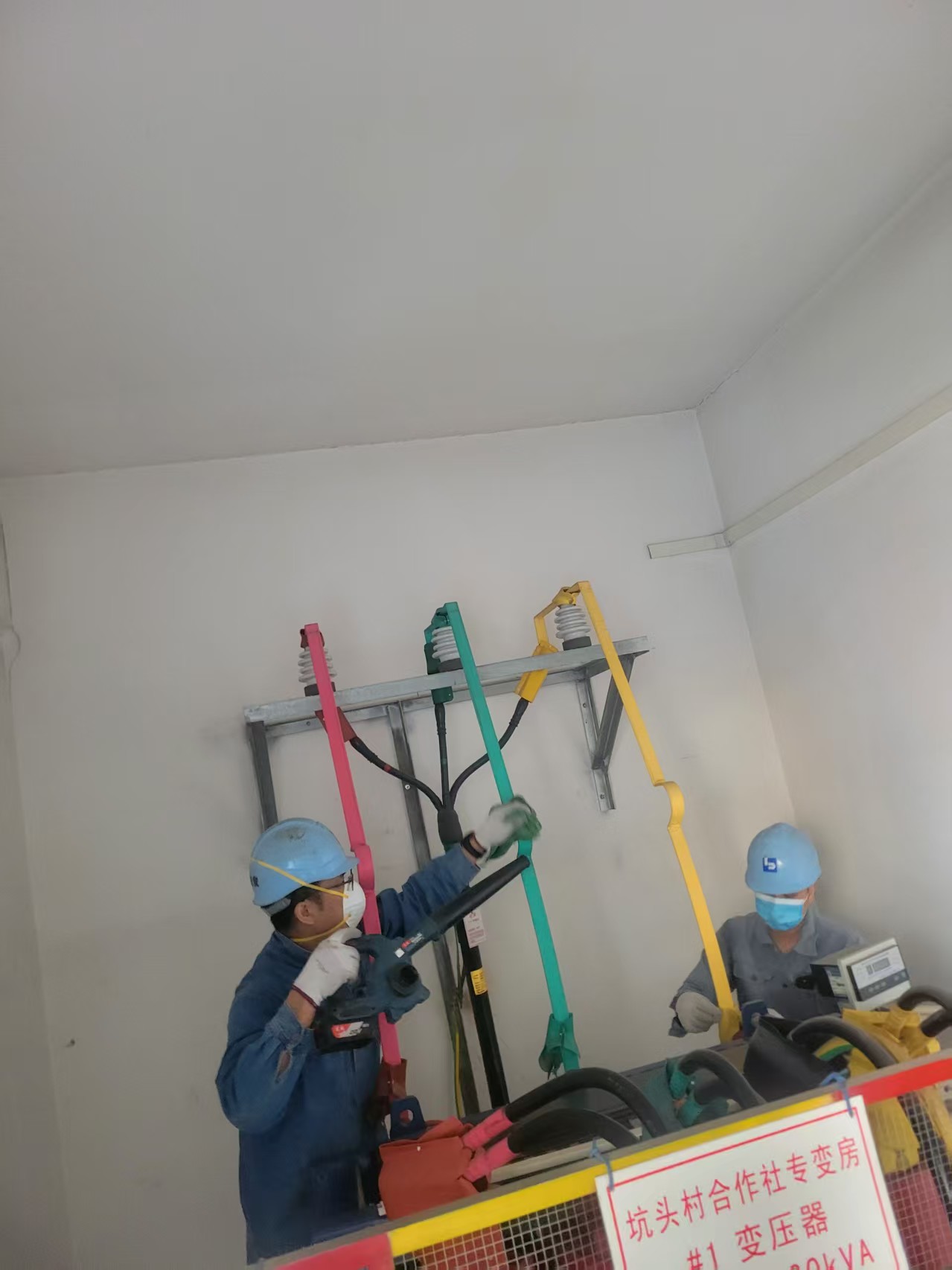 广州市番禺区诺德安达学校配电房维保案例