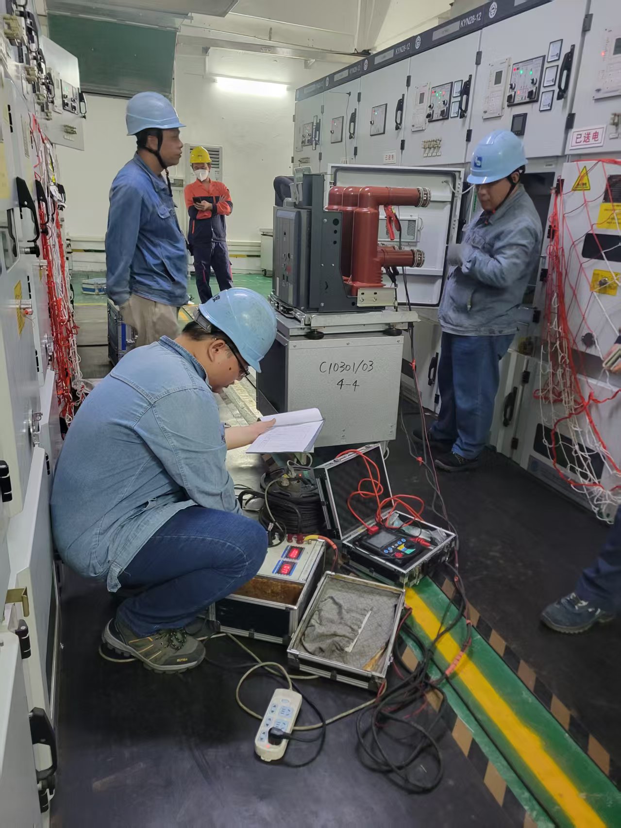 广州市净水有限公司西朗分公司电力维保案例
